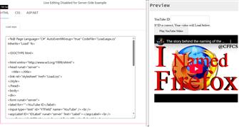 ASP.NET C# - play YouTube videos on your page : Image Name | CFF Coding Source