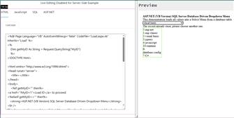 ASP.NET (VB) Fill select menu with records from a database, insert selected records with live updated data : Image Name | CFF Coding Source