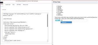 Bootstrap Tags Input (C# and SQL Server Database) : Image Name | CFF Coding Source