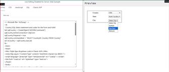 Populate triple drop down list from database using Ajax and Classic ASP : Image Name | CFF Coding Source