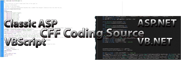 CFF Coding Source